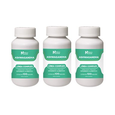 ASHWAGANDHA ENERGIA NATURAL 100 CAPSULAS DERMO SUMAK 3 UND