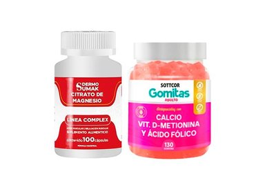 CITRATO COMPLEX 100 CAP - DERMO SUMAK|GOMITAS DE CALCIO