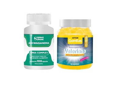 ASHWAGANDHA COMPLEX 100 CAP - DERMO SUMAK|GOMITAS DE VALERIANA