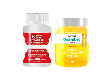 CITRATO COMPLEX 100 CAP - DERMO SUMAK|GOMITAS DE OMEGA 3