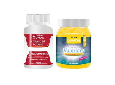CITRATO COMPLEX 100 CAP - DERMO SUMAK|GOMITAS DE VALERIANA