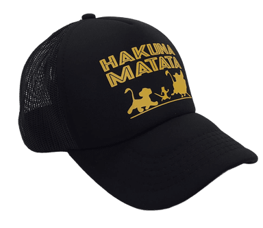 GORRO HM01 HAKUNA MATATA NEGRO