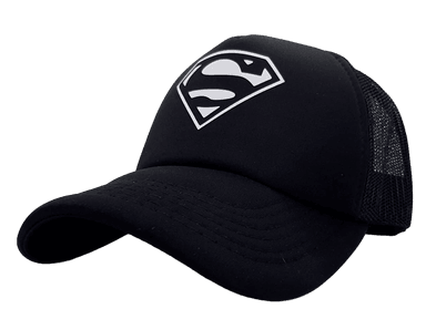 GORRO SUPER01 SUPERMAN NEGRO