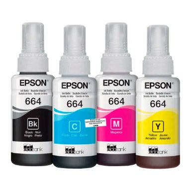 PACK 4 TINTAS EPSON T664