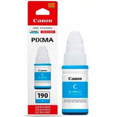 TINTA PARA IMPRESORA CANON GI-190C CIAN