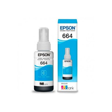 BOTELLA TINTA EPSON T664220 CIAN