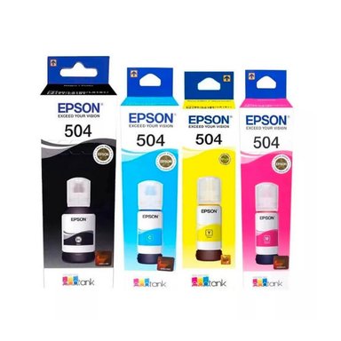 PACK 4 TINTAS EPSON T504