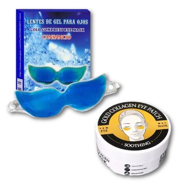LENTES DE GEL + PARCHE DE OJOS COLÁGENO - WOKALI