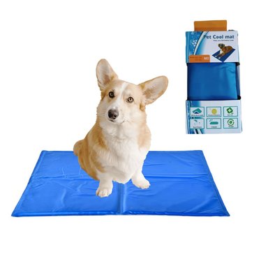 MANTA REFRIGERANTE PARA MASCOTAS TALLA MD AZUL