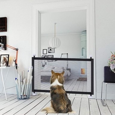 MALLA DE SEGURIDAD PARA MASCOTAS PLEGABLE 110X80