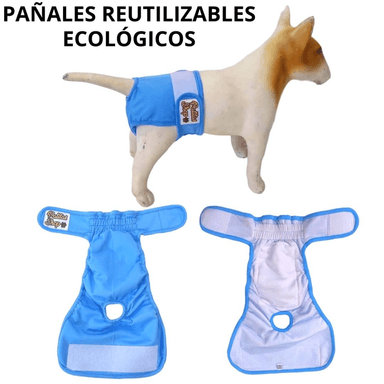 PAÑAL DE INCONTINENCIA REUTILIZABLE ECOLÓGICO PARA HEMBRA M