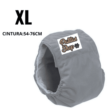 PAÑAL PARA PERROS REUTILIZABLE ECOLÓGICO PARA MACHO XL
