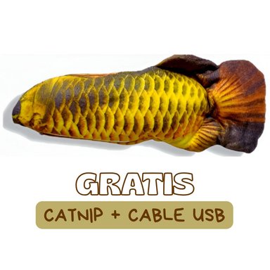 PESCADO ELECTRÓNICO CON SENSOR MOVIMIENTO PARA GATO MODELO 3