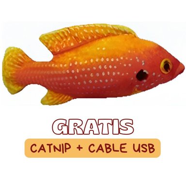 PESCADO ELECTRÓNICO CON SENSOR MOVIMIENTO PARA GATO MODELO 3