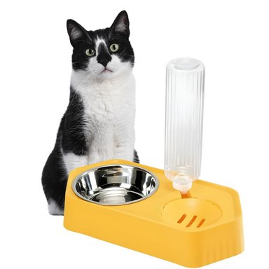 DISPENSADOR AUTOMÁTICO DE BOTELLA TALLA L PARA MASCOTAS