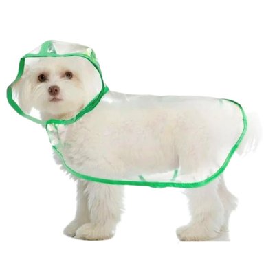 CAPA IMPERMEABLE DE LLUVIA PARA MASCOTAS TALLA 1