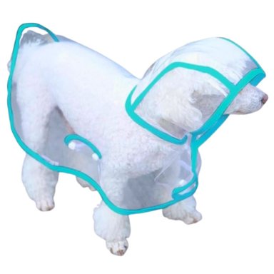 CAPA IMPERMEABLE DE LLUVIA PARA MASCOTAS TALLA 1 - 2