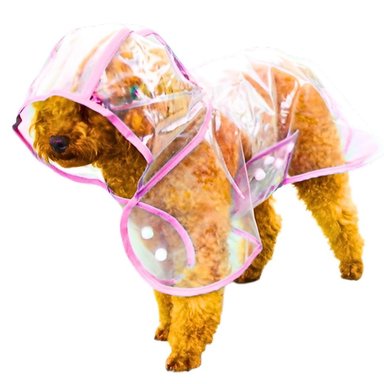 CAPA IMPERMEABLE DE LLUVIA PARA MASCOTAS TALLA 2