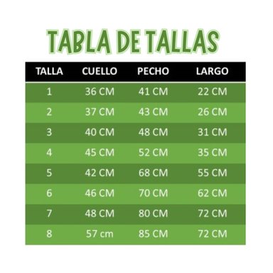 CAPA IMPERMEABLE DE LLUVIA PARA MASCOTAS TALLA 4 - 5