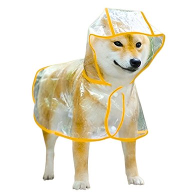 CAPA IMPERMEABLE DE LLUVIA PARA MASCOTAS TALLA 5 - 2