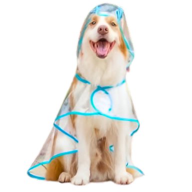 CAPA IMPERMEABLE DE LLUVIA PARA MASCOTAS TALLA 7