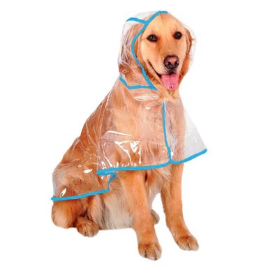 CAPA IMPERMEABLE DE LLUVIA PARA MASCOTAS TALLA 7 - 4