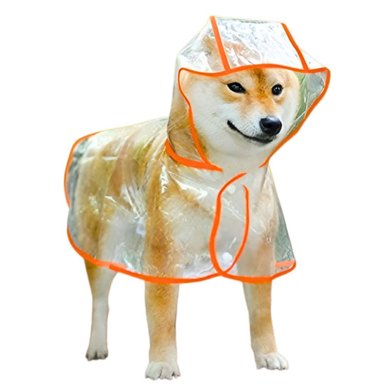CAPA IMPERMEABLE DE LLUVIA PARA MASCOTAS TALLA 8 - 2