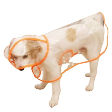 CAPA IMPERMEABLE DE LLUVIA PARA MASCOTAS TALLA 8 - 4
