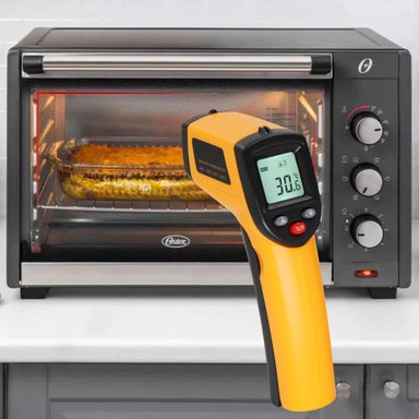 TERMOMETRO INFRARROJO DIGITAL LASER SIN CONTACTO