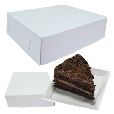 1000 CAJAS PARA PORCION DE TORTA EN REPOSTERIA