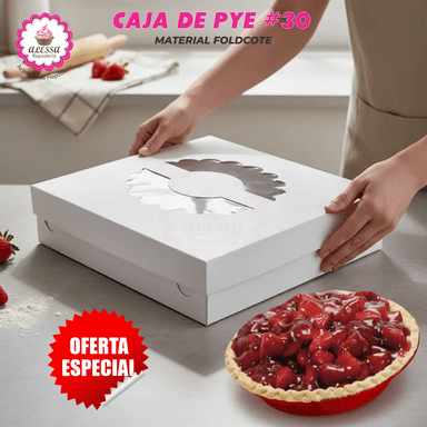 100 CAJAS DE PYE DE 30 CM. PARA REPOSTERIA