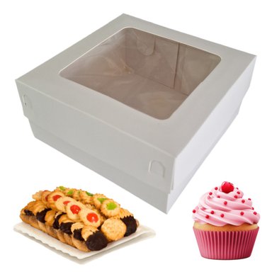 50 CAJAS PARA REPOSTERIA 13X13X6