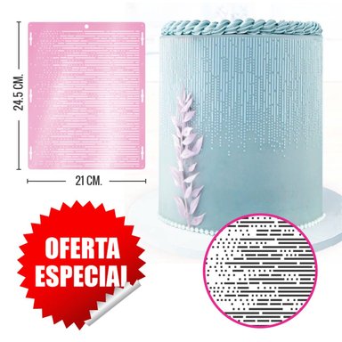 PLANTILLA STENCIL MODELO MATRIX PARA REPOSTERIA