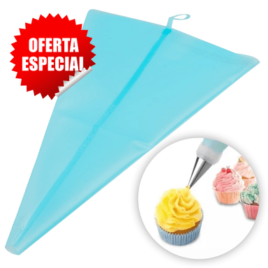 MANGA DE SILICONA PARA REPOSTERIA PACK X 12 UNIDADES TAMAÑO M