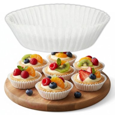 PIROTIN PARA TARTALETA N°8 BLANCO PARA REPOSTERÍA - 1000 UNIDADES