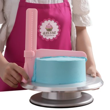 ALISADOR NIVELADOR AJUSTABLE EN L PARA TORTA REPOSTERÍA