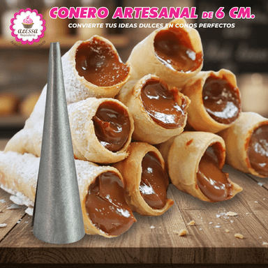 CONERO ARTESANAL DE 6 CM. PARA REPOSTERIA 50 UNIDADES