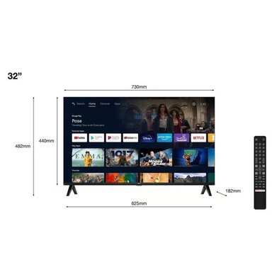 TV SMART TV TCL FULL HD 32" 32S5400AF LED SMART HD ANDROID - 2