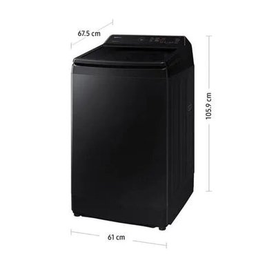 LAVADORA SAMSUNG 13 KG ECO INVERTER WA13CG5441BVPE NEGRO - 2