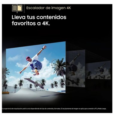 TELEVISOR SAMSUNG LED 65'' CRYSTAL UHD 4K 65DU7000 TIZEN OS SMART TV - NUEVO 2024 - 4