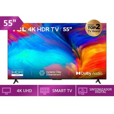 TELEVISOR TCL 55' UHD 4K SMART TV 55P635 - 1