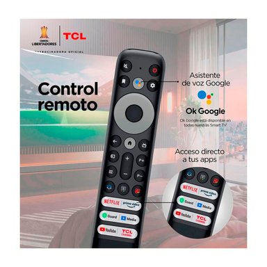 TELEVISOR TCL 43 4K HDR SMART TV GOOGLE TV 43P635 - 4