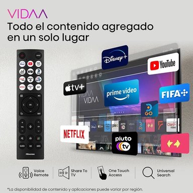 TELEVISOR SMART TV 40' HISENSE LED FHD 40A4K VIDAA - 5
