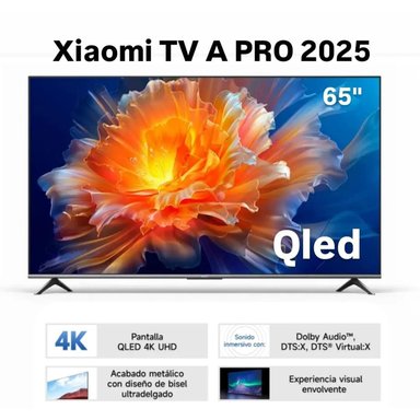 XIAOMI TELEVISOR 65” QLED 4K UHD SMART TV A PRO 2025 - 1