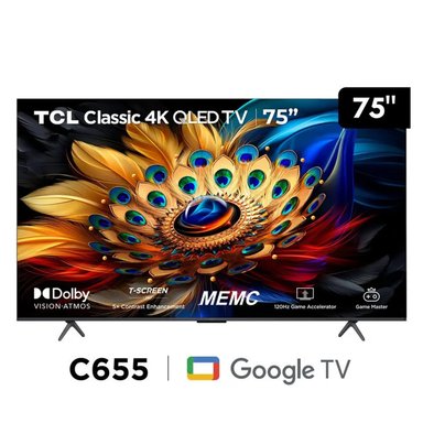 TELEVISOR QLED 4K ULTRA HD 75 75C655 GOOGLE TV - 1