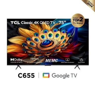 TELEVISOR QLED 4K ULTRA HD 75 75C655 GOOGLE TV - 5
