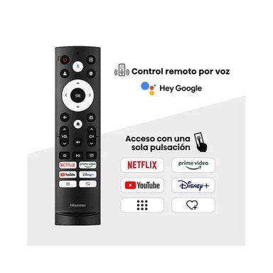 TELEVISOR HISENSE QLED 50 UHD 4K SMART TV 50Q6N + ANTENA DIGITAL - 5