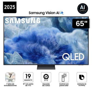 TELEVISOR SAMSUNG 65 QLED Q8F VISION AI SMART TV 2025