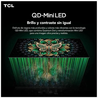 TELEVISOR TCL MINI LED 55 UHD 4K SMART TV 55C6K - 4