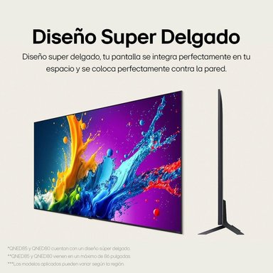 TELEVISOR LG QNED 4K 55' SMART TV CON THINQ AI 55QNED80TSA (2024) - 6